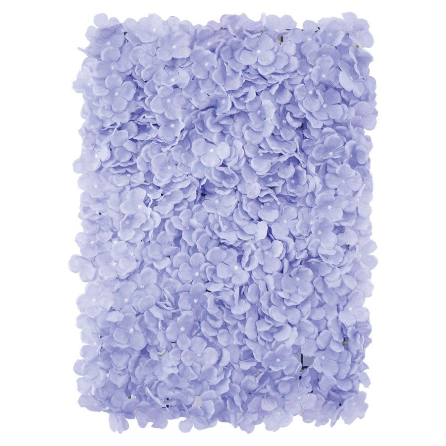 12 Wholesale Flower Wall Decoration Hydrangea In Lavender - at