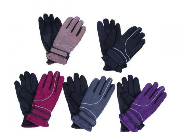 36 Pieces Waterproof Cold Weather Women Men Gloves Wrist Leashes - Ski Gloves