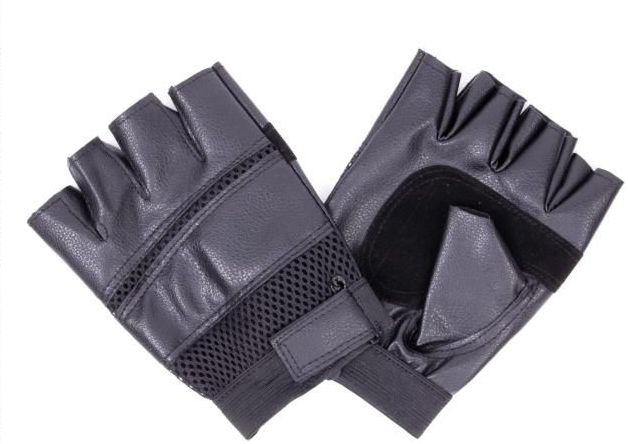 72 Pairs of Mens Leather Half Finger Glove
