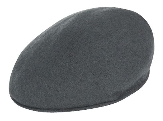 12 Wholesale Soft Wool Felt Ivy Caps In Grey