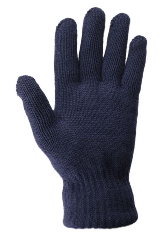 24 Bulk Mens Thermal Knit Winter Glove In Assorted Color