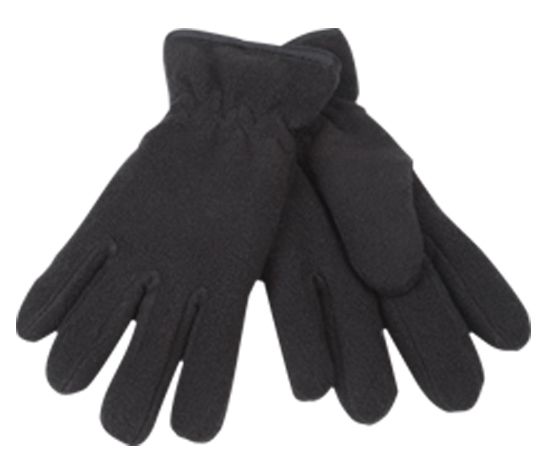 24 Pairs of Kids Winter Fleece Glove In Black