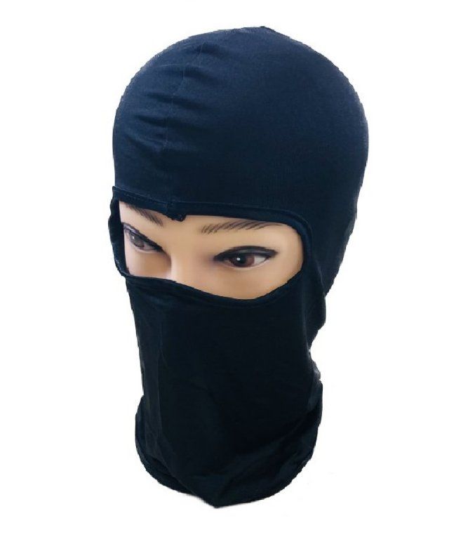 36 Pieces of Ninja Face Mask Black Only