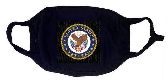 24 Pieces United State Veteran Face Cover - Face Mask
