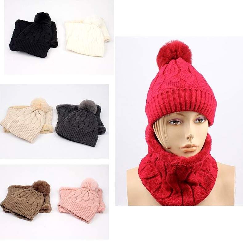 High Quality 2022 Male Winter Hat And Scarves Set For Men And Women Warm  Skull Caps And Accessories 6688fcsg From Wholesalefactory66, $10.56