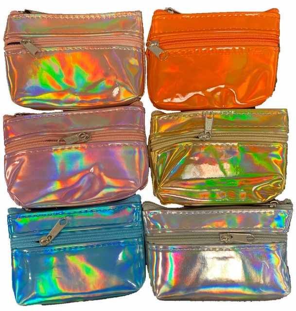 96 Pieces of Shiny Faux Leather Coin Purse