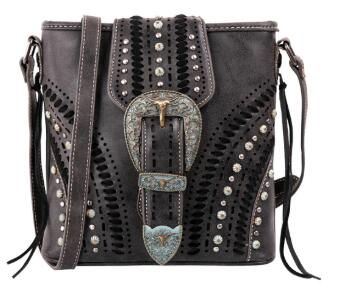 3 Wholesale Montana West Buckle Collection Concealed Carry Crossbody Bag