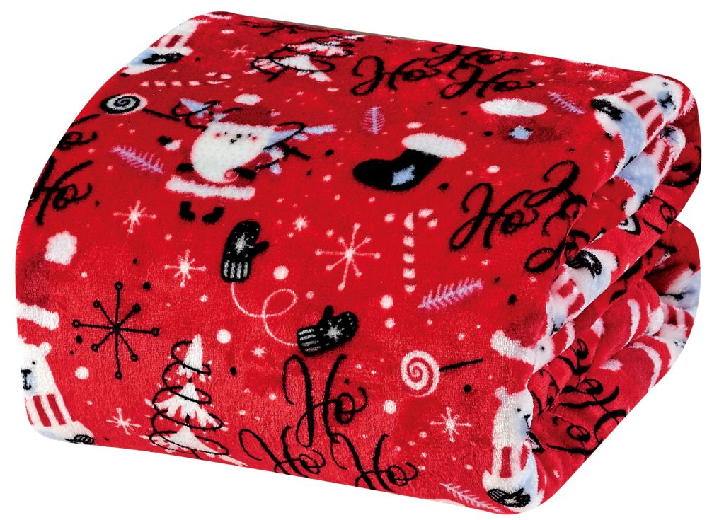 Santa best sale fleece blanket