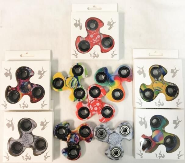60 Wholesale Graphic Turbo Fidget Spinners