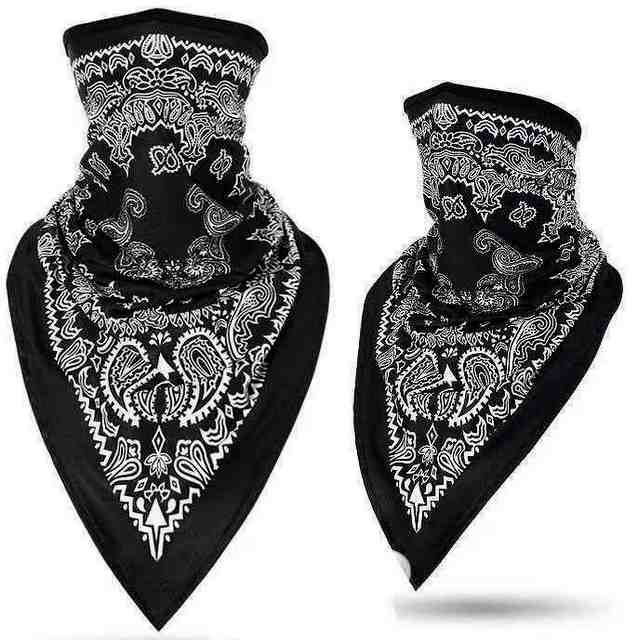 24 Wholesale Paisley Style Face Mask Neck Cover