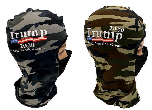 24 Wholesale Trump 2020 Ninja Mask Face Cover