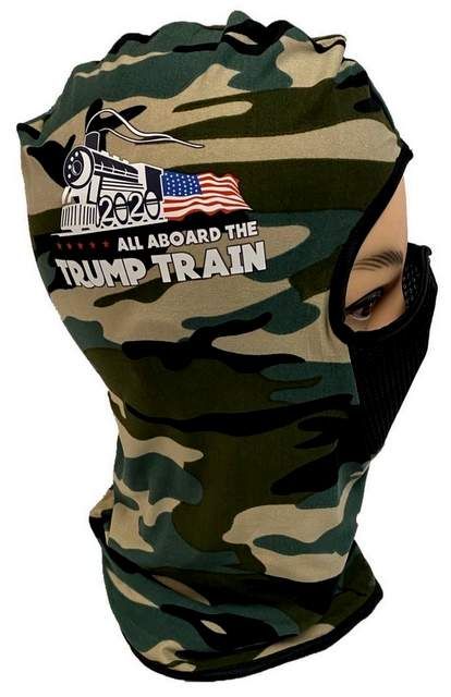 24 Wholesale Trump Train Ninja Face Cover