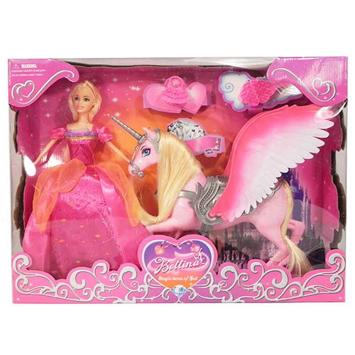 9 Wholesale Bettina Unicorn Princess Doll