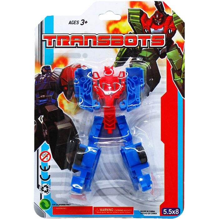 72 Pieces of Mega Transbot On Blister Card