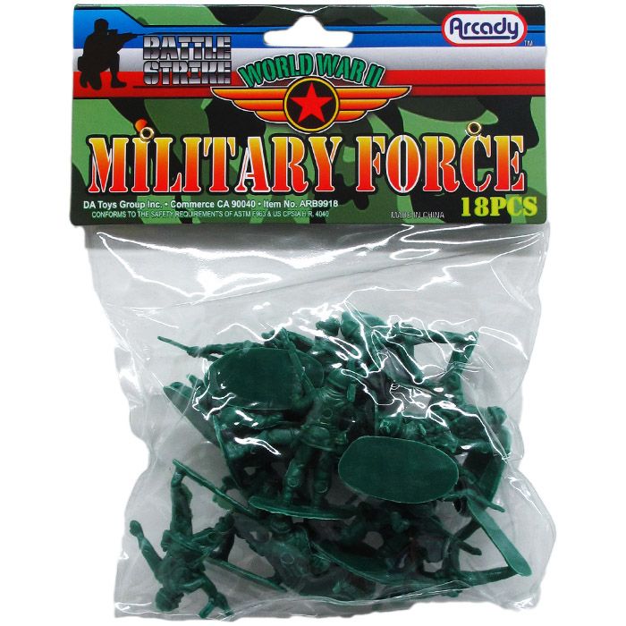 72 Wholesale Army Combat Team In Pvc Bag