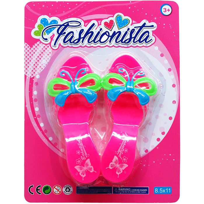 36 Wholesale 6.75" Fashionista Toy Shoes