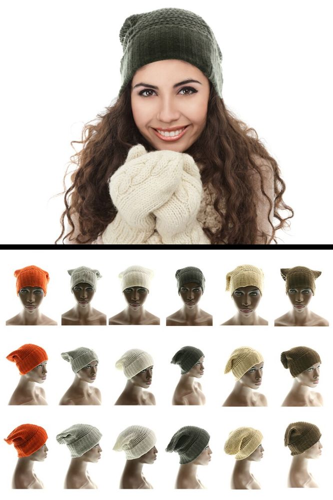 36 Wholesale Assorted Acrylic Knit Hat at