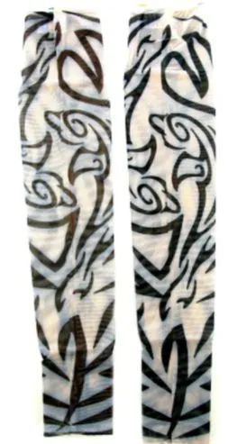 36 Wholesale Wearable Sleeve With Tribal Image Tattoo Design