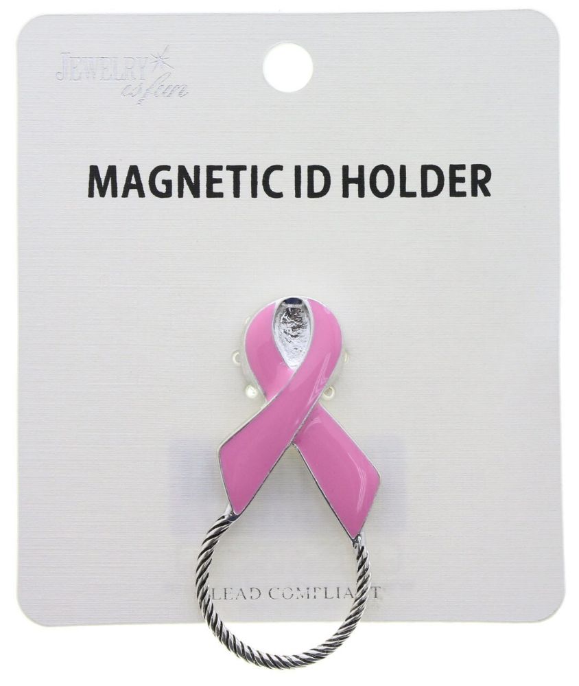 72 Wholesale Breast Cancer Awareness Magnetic Id Holder