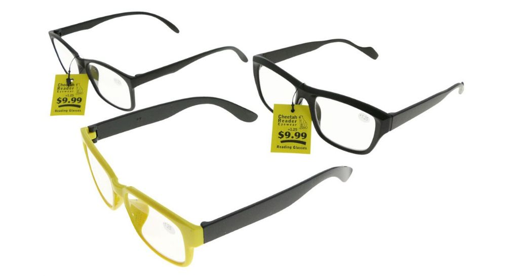 48 Wholesale Assorted Rectangular Reading Glasses