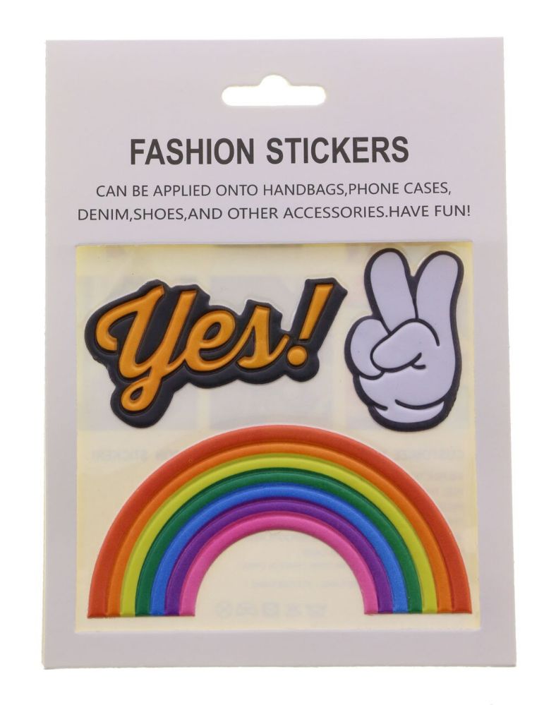 96 Pieces of Fun Fashion Puff Stickers