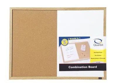4 pieces of Dry Erase/cork 17x23 Combo wd