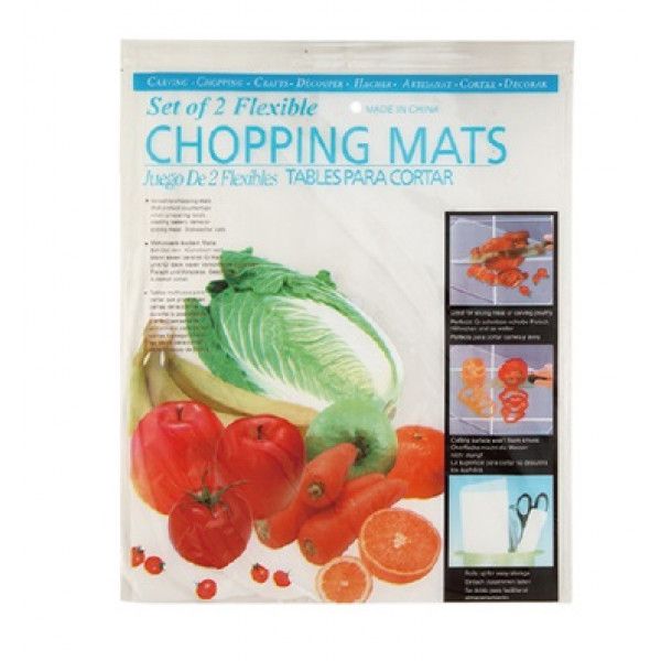 72 Wholesale Set Of 2 Flexible Chopping Boards
