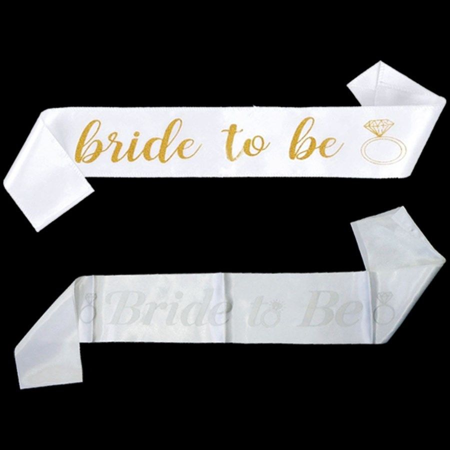 120 Pieces Bride To Be Straps - Wedding & Anniversary