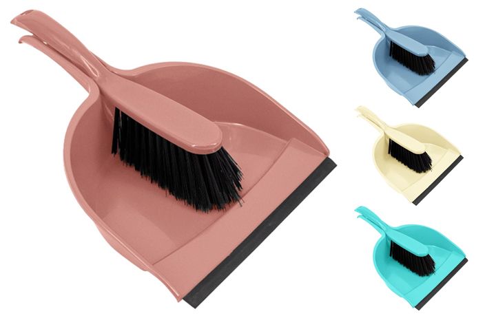 24 Pieces of Dust Pan And Brush Set