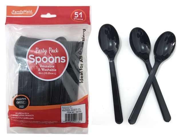 72 Pieces of 51pc Disposable Spoons