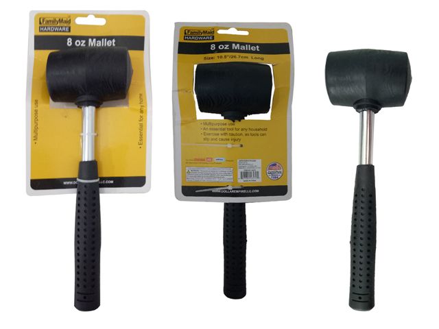 24 Pieces of Rubber Mallet Hammer