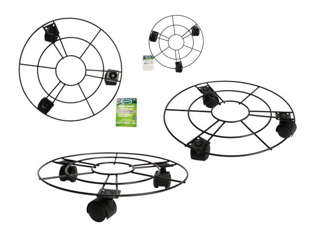 24 Pieces of Plant Stand With Wheels