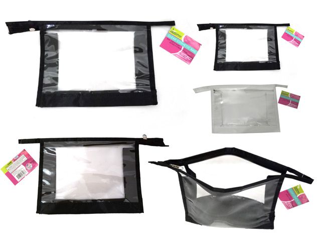 144 Pieces of Clear Cosmetic Bag
