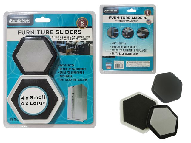 96 Pieces of Furniture Sliders 8pc/set