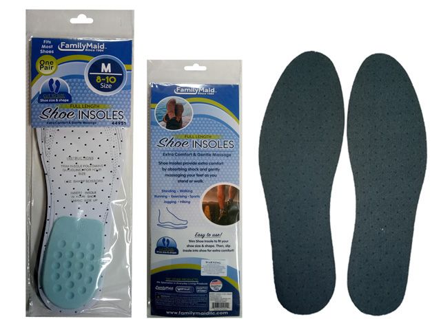 144 Pairs of Shoe Insoles With Heel Cushion