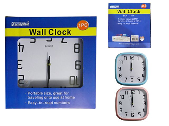 24 Pieces of Square Wall Clock
