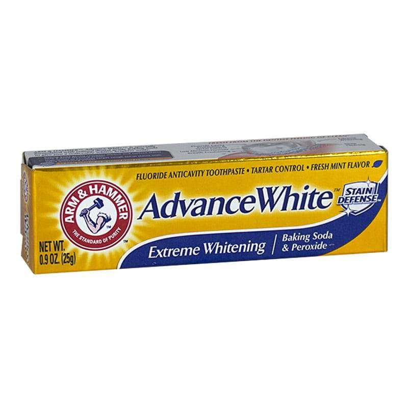 72 Pieces of Travel Size Arm Hammer Toothpaste