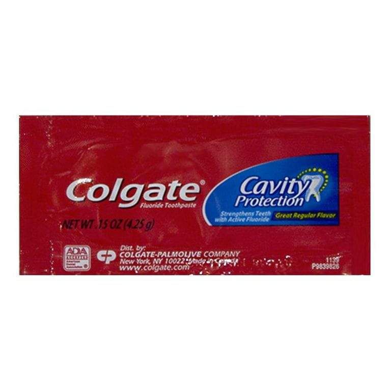 50 Wholesale Travel Size Colgate Regular SinglEUse Toothpaste 0.15