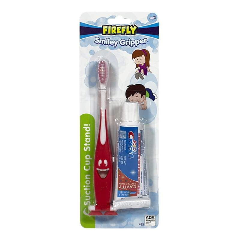 6 Packs of Kids & Smiley Gripper Toothbrush - 0.85 Oz.