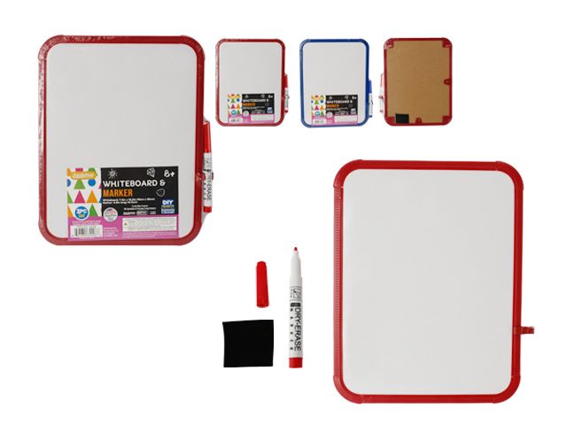 24 Pieces of Whiteboard And Marker Set