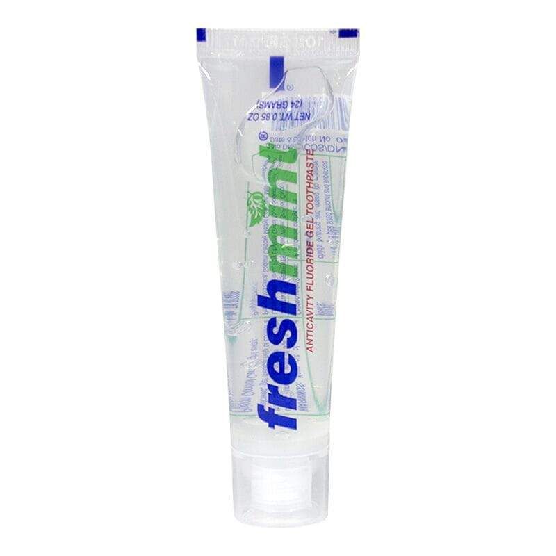 144 Wholesale Travel Size Clear Gel Toothpaste 0.85 Oz. Unboxed