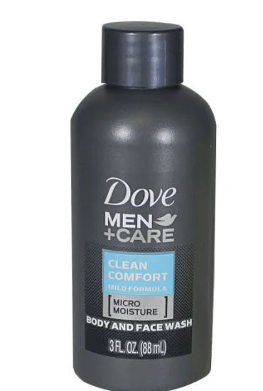 48 Pieces of Travel Size Dove Mens Body Wash 3 Oz.