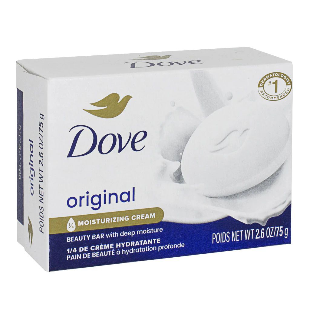 36 Pieces of Dove White Beauty Soap - 2.6 oz.