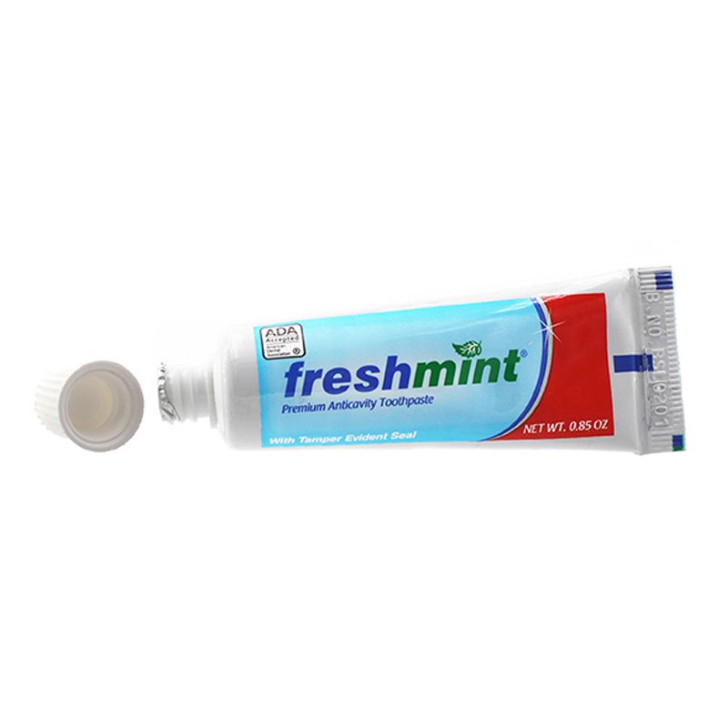 144 Wholesale Freshmint .85 Oz. Premium Anticavity Fluoride Toothpaste With Safety Seal (ada Approved)