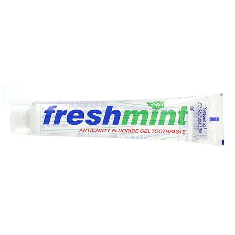 144 Wholesale Freshmint 2.75 Oz. Clear Gel Anticavity Fluoride Toothpaste