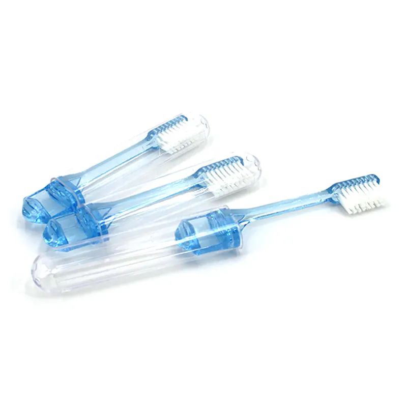 100 Pieces 2 Piece Travel Toothbrush Toothbrushes and Toothpaste at