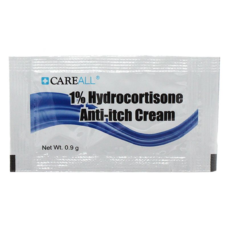 1728 Wholesale Careall 0.9g Hydrocortisone Cream Packet