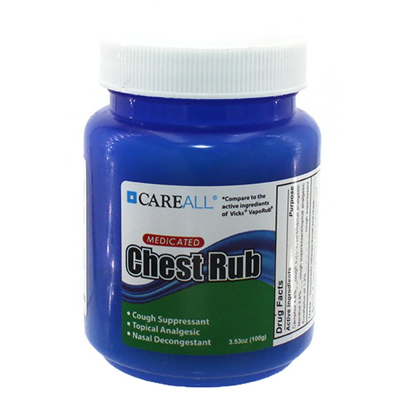 24 Pieces of Careall 3.53 Oz. Medicated Chest Rub