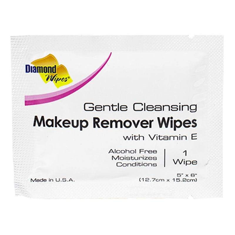 500 Pieces of Facial Cleansing Makeup Remover Towelette Travel Size