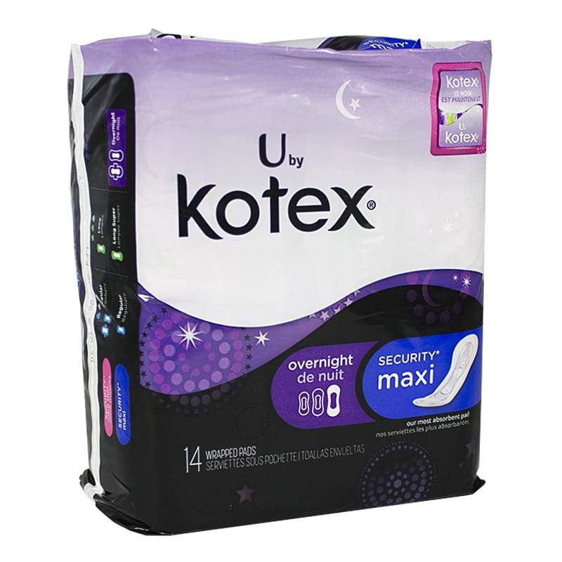 8 Wholesale Overnight Security Maxi Pads - Pack Of 14